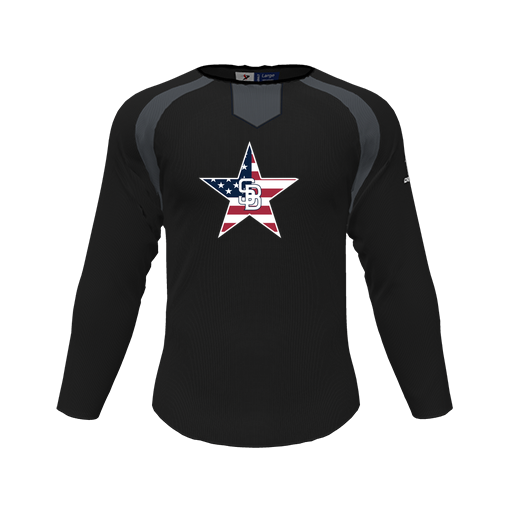 [CUS-DFW-PULL-FLC-CNK-LSL-BLK-YS-LOGO1] Pullover (Youth S, Black, Logo 1)