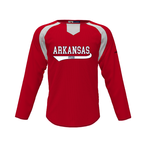 [CUS-DFW-PULL-FLC-CNK-LSL-RED-YS-LOGO2] Pullover (Youth S, Red, Logo 2)