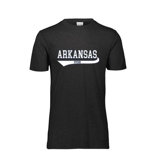 [FTSCUBBK-AS-LOGO2] Decker Men's Tri-Blend T-Shirt - Short Sleeve (Adult S, Black, Logo 2)