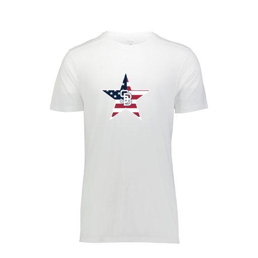 [FTSCUBWH-YS-LOGO1] Decker Youth Tri-Blend T-Shirt - Short Sleeve (Youth S, White, Logo 1)