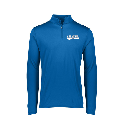 [FTLQFLRY-FAXS-LOGO2] Decker Women's Flex-Lite 1/4 Zip Shirt (Female Adult XS, Royal, Logo 2)
