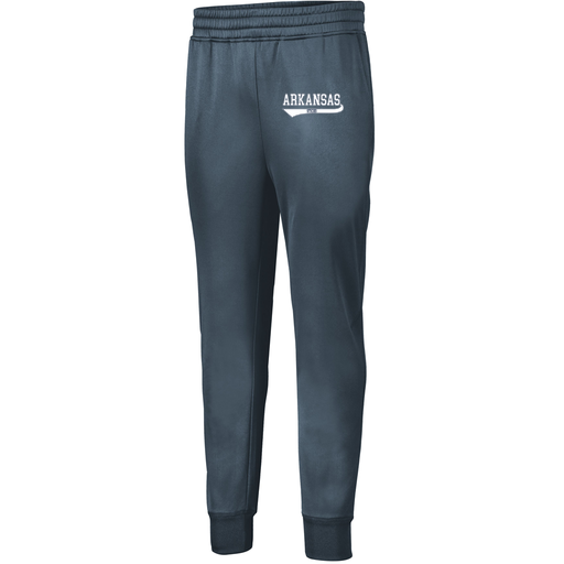 [5566.059.XS-LOGO2] Men's PERFORMANCE FLEECE JOGGER (Adult XS, Gray, Logo 2)