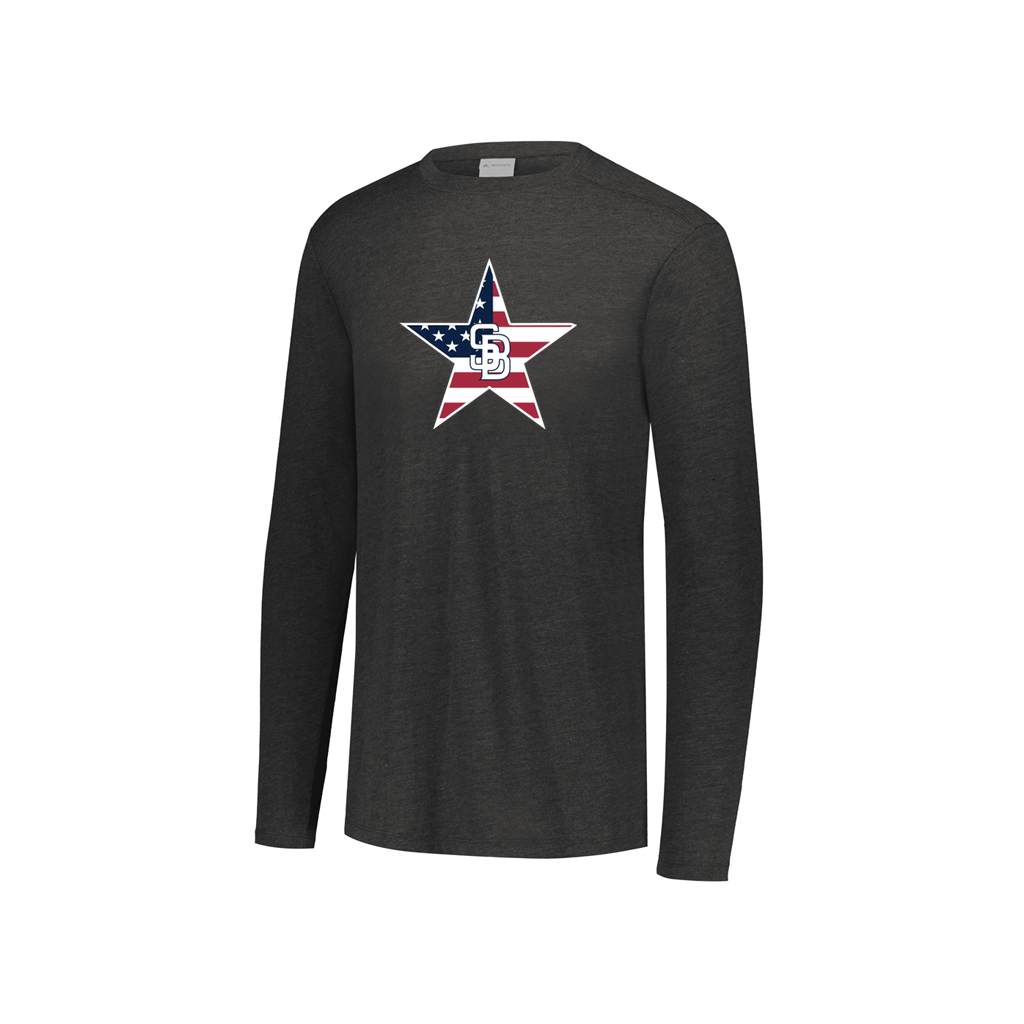 Decker Youth Tri-Blend T-Shirt - Long Sleeve